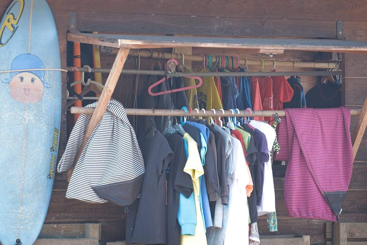 Person adjusting straps on a well-fitted climbing harness